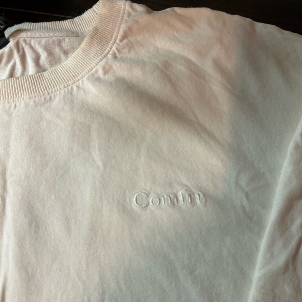 Men’s Casual Cream Comfrt T-Shirt
